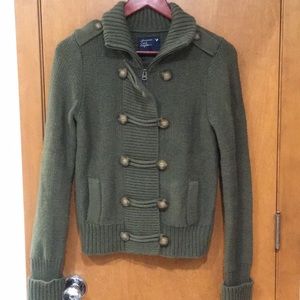 Green American Eagle sweater